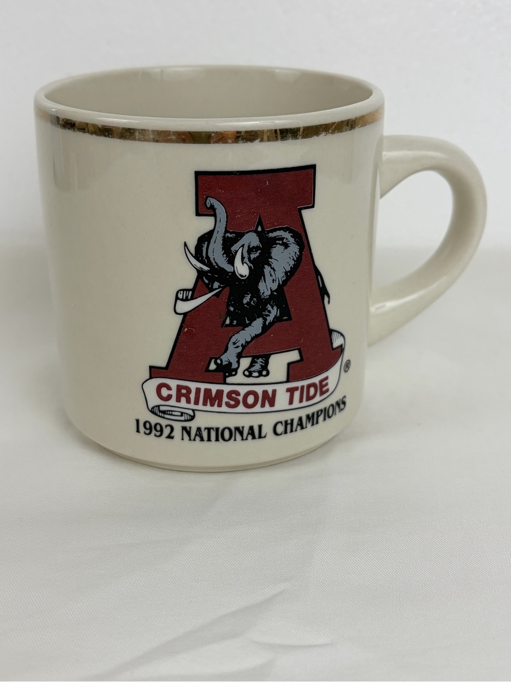 Vintage 1992 Alabama Crimson Tide Champions College Football Coffee Mug